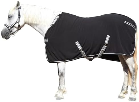 LEAFOREST Horse Fleece Blanket Exercise Cooler Liner Soft Moisture Wicking
