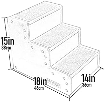 Pet Gear Pet Step III Pet Stairs, Essential Grey