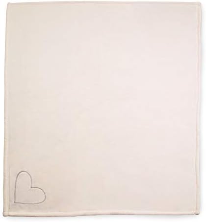 Pavilion Gift Company Forever in Our Hearts-50x60 Super Soft Royal Plush Throw Blanket, Cream