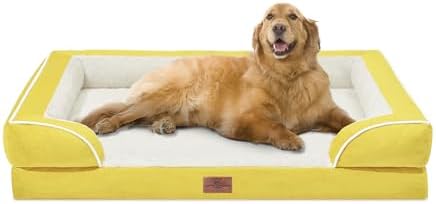 Comfort Expression Waterproof Orthopedic Dog Bed for Extra Large Dogs