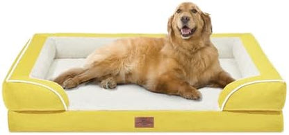 Comfort Expression Waterproof Orthopedic Dog Bed for Extra Large Dogs