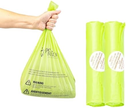 PetFusion Replacement Waste Bags, Litter and Outdoor Disposal, Leakproof