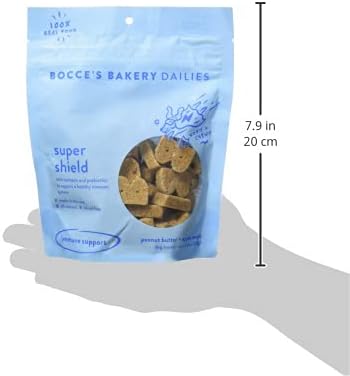Bocce's Bakery Super Shield Soft & Chewy Dog Treats, PB & Apple (6 oz)