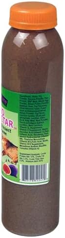 Nature Zone Gecko Food - Fig & Insect Nectar Puree, 12 oz, for Crested Geckos, Gargoyle Geckos, Day Geckos & Other Fruit Eating Geckos
