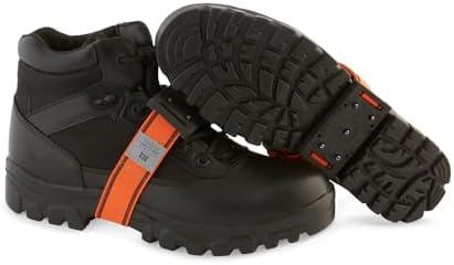 K1 Mid-Sole Ice Cleats for Men & Women - Rotatable Traction Aids For Winter Snow - Hi Vis - Low Profile