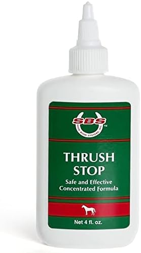 SBS Equine Thrush Treatment for Horses for the Finest Horse Care | The Horse-Journal’s Product of The Year and #1 Pick Against Hoof Thrush (4 Fluid Oz)