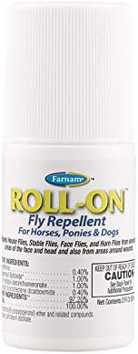Farnam Endure Roll-On Fly Repellent for Horses Up to 7 Days Protection 2 oz