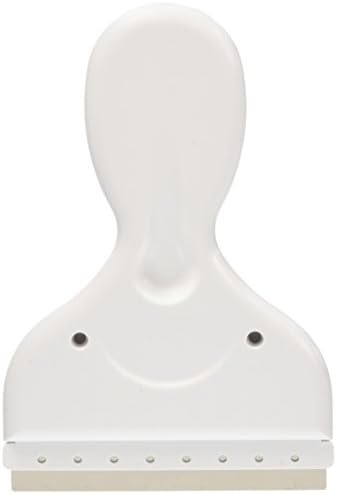 Continuum Aquatics AquaBlade M - Short Stainless Steel Aquarium Scraper to Clean Aquarium Tank,White