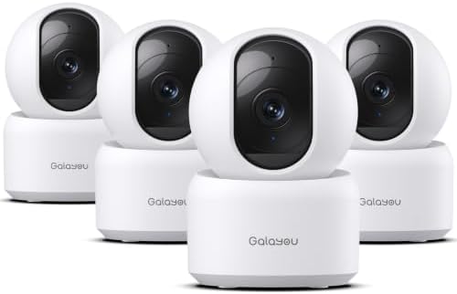 GALAYOU Indoor Cameras for Home Security in 2K, G2 4Pack