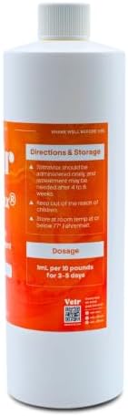 Toltrazuril 10.0% for Horses, Dogs, Cats, 500mL/16.9 Ounce, for Non-Food Chain Animals, Peanut Butter