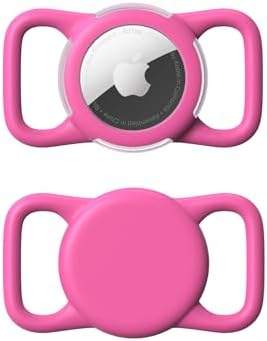 Waterproof AirTag Holder for Dog Collar, Soft Slide-On Dog AirTag Holder