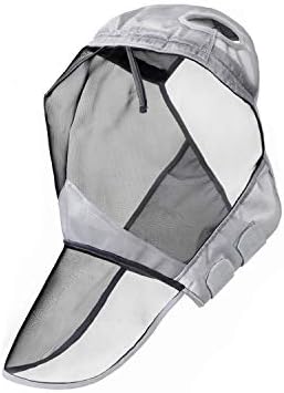 Harrison Howard CareMaster Midge-Proof Fleece Padding Horse Fly Mask Full Face No Ears Silver/Black Retro Small Pony