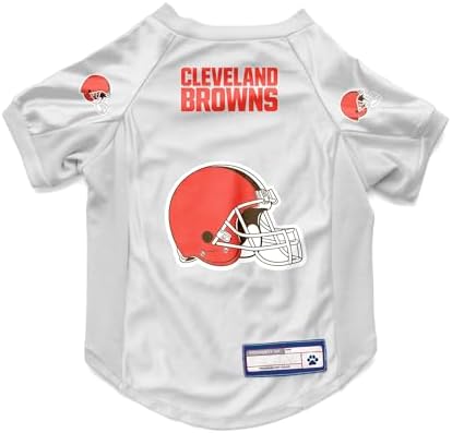 Littlearth NFL Cleveland Browns Stretch Pet Jersey, Team Color, Medium