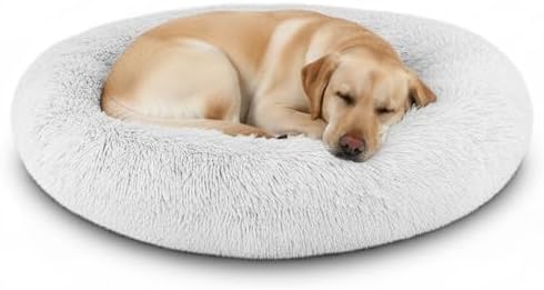 The Dog’s Bed Calming Donut Dog Bed, with Removable Zip Cover