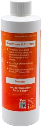 Toltrazuril 5.0% for Horses, Dogs, Cats, 240mL/8 Ounce, for Non-Food Chain Animals, Peanut Butter