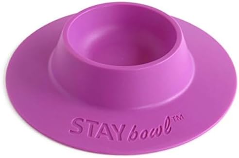 Tip-Proof Ergonomic Pet Bowl for Guinea Pig and Other Small Pets, 1/4-Cup Small Size, Lilac (Purple)