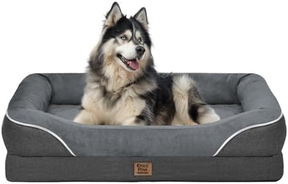 Chez Paw Orthopedic Washable XXL Dog Bed for Extra Large Dogs