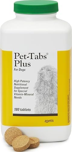Zoetis Pet Tabs Plus 180CT,Brown,10000276