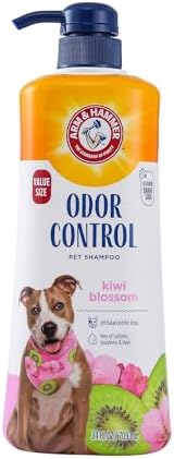 Arm & Hammer Odor Control Dog Shampoo, Value Size with Pump, 24 Fl Oz