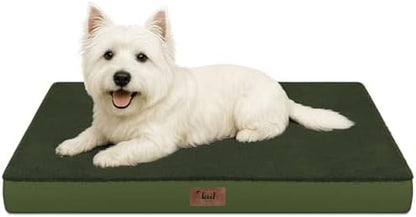 Waterproof Orthopedic Dog Crate Bed for Small Dogs & Cats