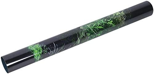 Aquarium Background Static Cling Black Fish Tank Backdrop Wallpaper PVC Poster Removable No Glue Underwater Decor for Fish Tanks 24x11.8 24x15.7 29.9x18.1 35.8x19.7 48x18.1 Inches
