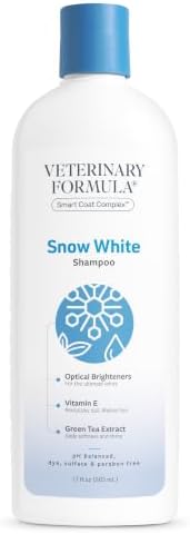 Veterinary Formula Smart Coat Whitening & Stain Remover Pet Shampoo, 17oz
