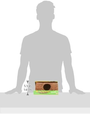 United Pet Group P-E12205 Bird Chewable Log Hideout, Large