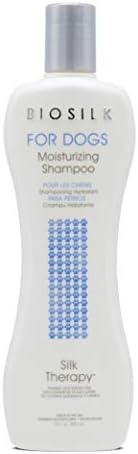 BioSilk for Dogs Silk Therapy Moisture Dog Shampoo, 12 Fl Oz, 2-Pack