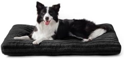 FURTIME Washable Dog Bed Large Sized Dogs, Deluxe Medium Dog Crate Beds