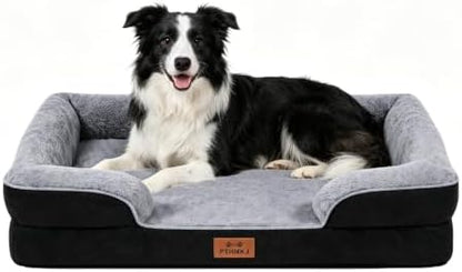 Orthopedic Dog Beds Large Sized Dog, Memory Foam Dog Bed Couch, 36"L