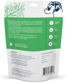 Dog Mamma's Organic Sweet Potato & Kale Recipe - Certified Organic Dog Treats 6 oz