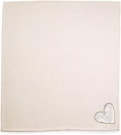 Pavilion Gift Company - The Comfort Blanket 19527 Soft Blanket Mr & Mrs Thick Warm Royal Plush Throw Blanket