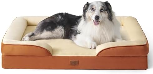 Bedsure Orthopedic XL Dog Bed Extra Large with Removable Washable Cover
