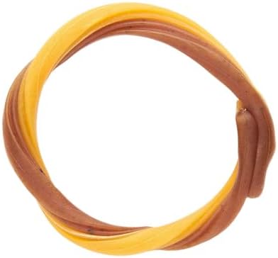 N-Bone Puppy Teething Rings, Pumpkin Flavor, Natural Puppy Teething Chews & Chew Treats, Helps Soothe Teething Gums, Calcium Enriched, 6 Rings