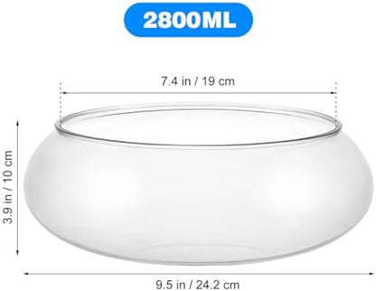 VANZACK Transparent Aquarium Tank Desktop Betta Tank Shallow Acrylic Fish Bowl for Goldfish Plants and Aquatic Pets Home Office Decor 9.52 X 9.52 X 3.93 in 1 Fish