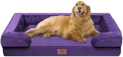 Comfort Expression Waterproof Orthopedic Dog Bed for Extra Large Dogs