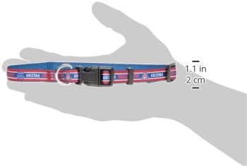 Pets First Collegiate PET Collar New Version Arizona Wildcats Dog Collar, Size Large. Best Sports Team Color for Dogs & Cats. A Shiny & Colorful Dog & Cat Collar Licensed by The NCAA