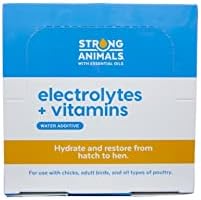 Strong Animals Electrolytes + Vitamins Chicken Water Additive 30 Packets