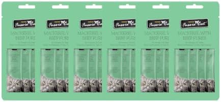 Fussie Cat Mackerel/Beef Puree