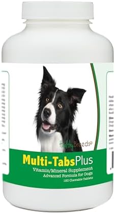 Healthy Breeds Border Collie Multi-Tabs Plus Chewable Tablets 180 Count
