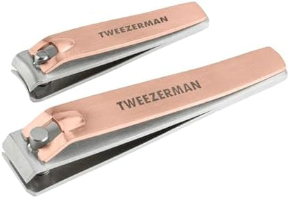 Tweezerman Combo Clipper Set Rose Gold