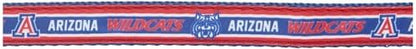 Pets First Collegiate PET Collar New Version Arizona Wildcats Dog Collar, Size Large. Best Sports Team Color for Dogs & Cats. A Shiny & Colorful Dog & Cat Collar Licensed by The NCAA