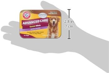 Arm & Hammer Tartar Control Dental Mints for Dogs, Beef Flavor, 40 Count