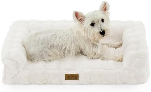 COZY KISS Orthopedic Dog Beds with Removable Washable Cover