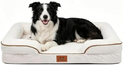 Orthopedic Dog Beds Large Sized Dog, Memory Foam Dog Bed Couch, 36"L