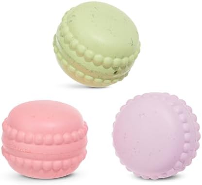 BarkBox Macaruffs Dog Toy - 3-Part - Toy for Medium to Large Dogs