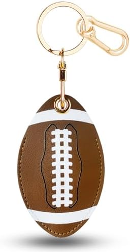 Leather Keychain Holder Case for AirTag, Cute Protective Cover for Apple Airtag KeyChain, GPS Tracker Item Finder