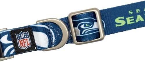 Littlearth NFL Detroit Lions Pet Premium Collar, Team Color, Small