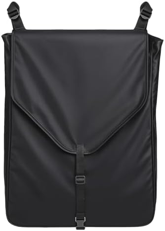 Dansydaisy Black Large Horsewear Bag Stall Front Horse Blanket Storage Bag Durable 600D Oxford 29.5 x 24.5 x 9 in Fabric Portable Easy to Hang Horse Tack Holder Accessories for Keep Organized