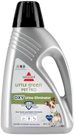 Bissell® Little Green™ PET-PRO-OXY Formula for Portable Carpet Cleaners, 60 oz, 2034F
